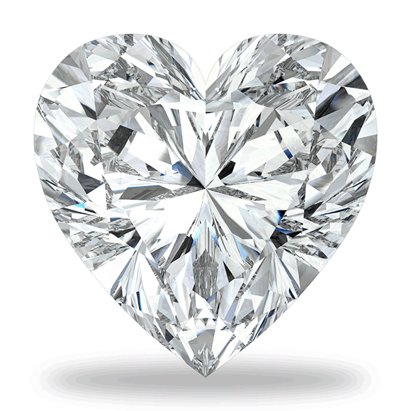 5.00 Carat Heart Royal Premium Moissanite F-G Color