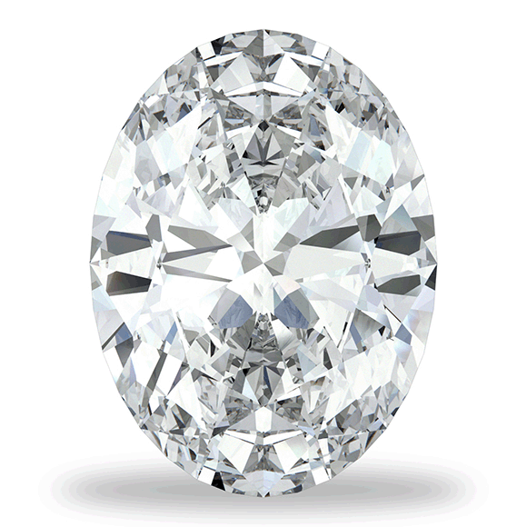 3.00 Carat Oval Royal Premium Moissanite F-G Color